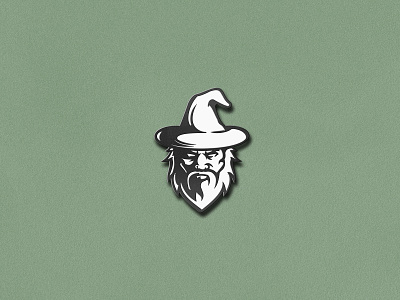 Wizard Mascot Logo