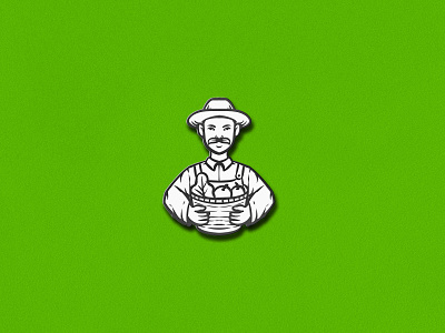 Farmer Mascot Logo