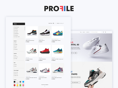 PROFILE - Online Sneaker Store