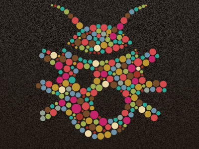 Lady Bug colors dots