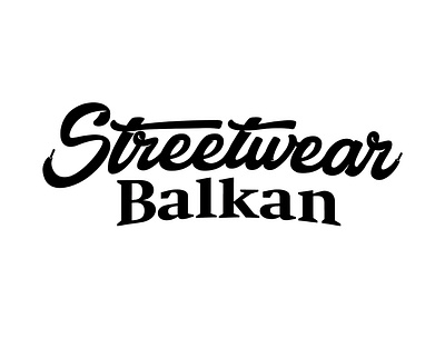 Streetwear Balkan logo adobeillustrator branding design illustration logo logoart logodesign vector vector illustration vectorart