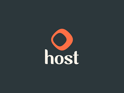 host app branding design flat logo logo design logodesign vector