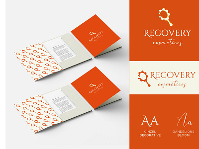 Recovery Cosmetics | Visual Identity brand brand design brand identity branding design icon illustration logo minimal typography