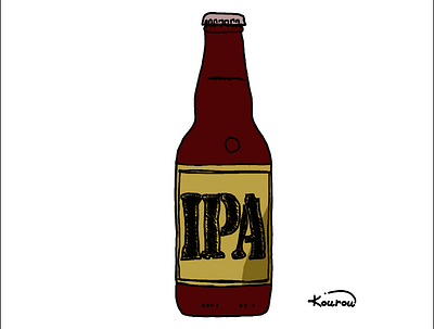 Beer IPA design illustration illustration art illustrator ui vector vector illustration