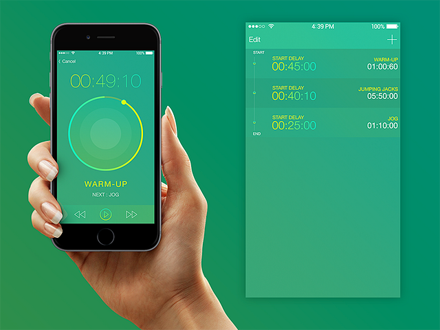 Timer App designs, themes, templates and downloadable graphic elements ...