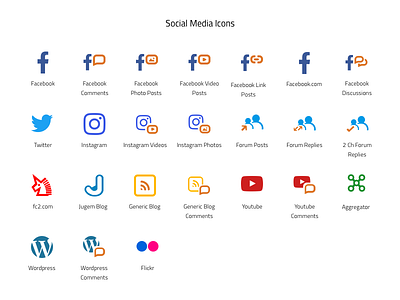 Sketch Social Icons