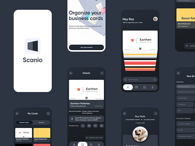 Scanio - Mobile App Concept app application concept design graphic design logo mobile mobile app ui