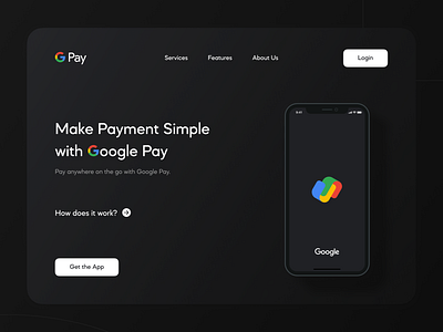 Gpay on your PC! application branding cash concept design fintech googlepay gpay pay payment phonepay scan ui web web app website