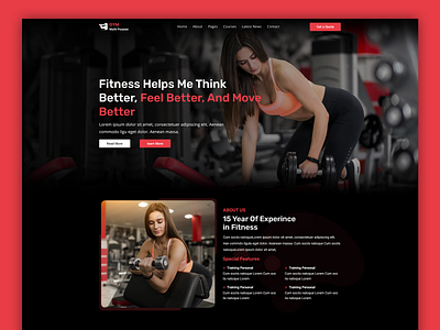 Fitness & Gym personal trainer