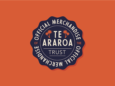 Te Araroa official merchandise badge adventure backpacking branding camping design graphic design hiking hiking logo icon illustration illustrator logo outdoors outdoors logo te araroa te araroa patch thru hike vector