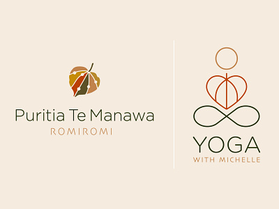yoga & Romiromi sister logos