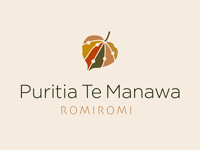 Maori traditional healing company logo