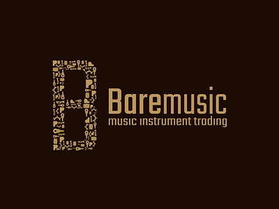 Letter B Music Logo
