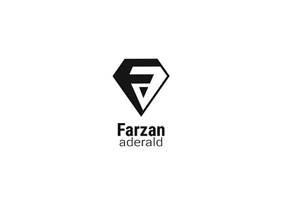Letter F a Logo aflogo art diamond falogo illustration ilustrator logo