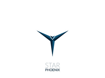 Star Phoenix Minimalist Logo eaglelogo logo logodesign logospecialist phoenixlogo starlogo