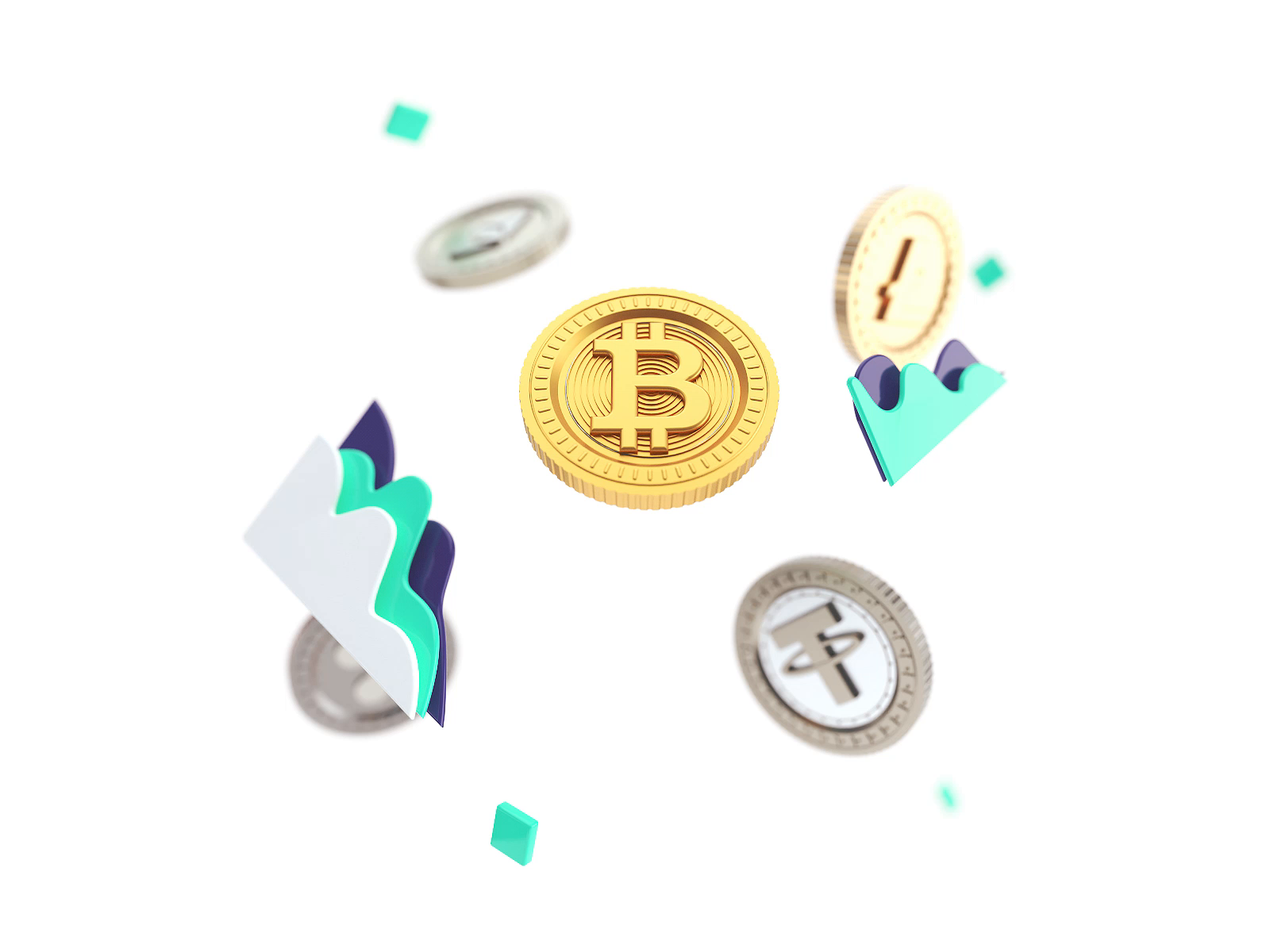Cryptocurrency 3D by Constantin Calcatinge ? on Dribbble