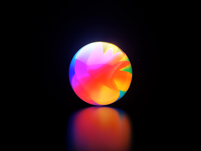 Blooming Inside AI 3d ae aftereffects ai animation blob bloom c4d colourful crypto design illustration motion nft octane redshiftt render sphere ui vividmotion