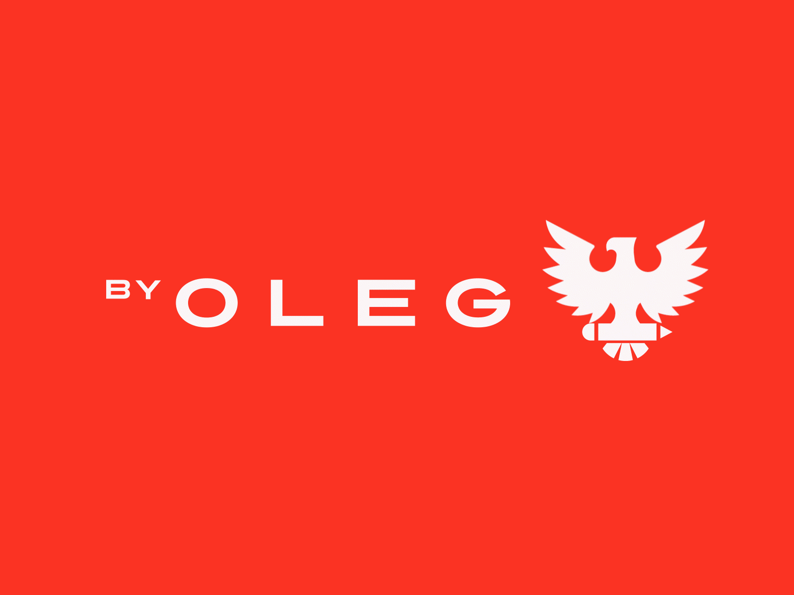 Oleg Coada - Logo Animation 2d 2danimation aftereffects animation brand branding and identity eagle gif graphics logo logo animation motion red speed