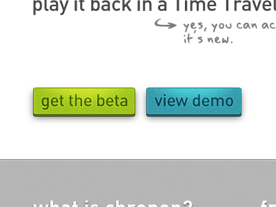 view the beta demo buttons