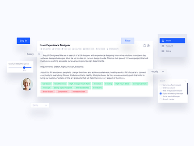 UI Components | Lancy (SaaS) dropdowns filter interface interface design saas saas design ui ui design uiux user experience user interface user interface design ux ux design web app web app design