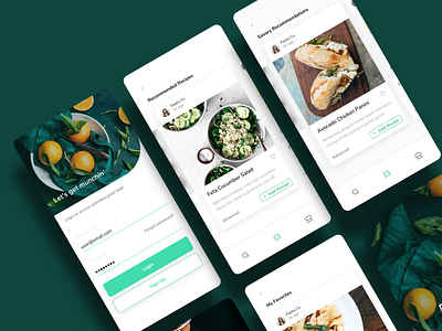 Mobile Recipe App | Design Challenge