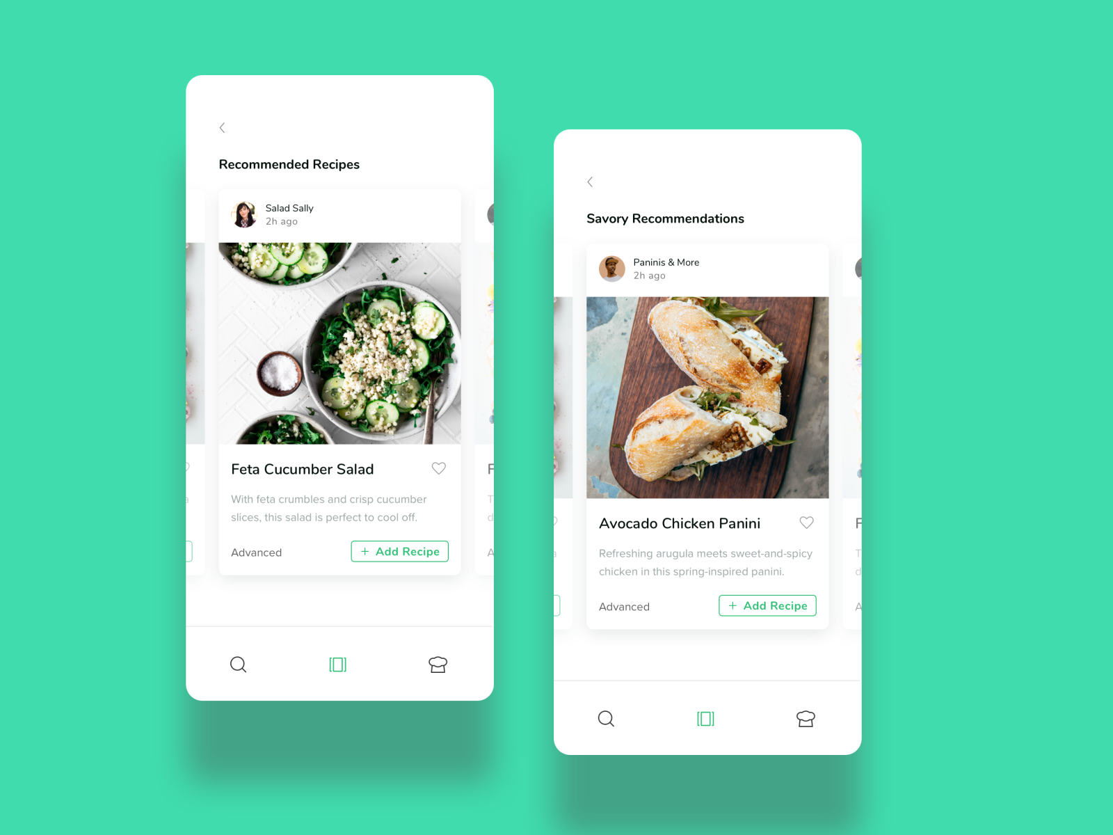 Recipe App | Design Challenge by Claire Wood on Dribbble