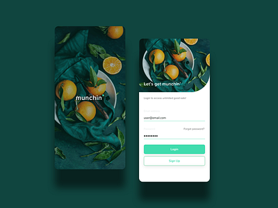 Sign Up | Recipe App android app app design design interface ios login login page mobile mobile design mobile ui signup ui ui design ui ux uidesign uiux ux ux design uxdesign