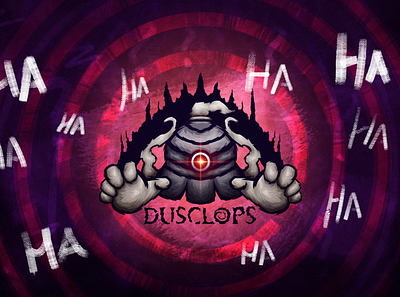 Dusclops aggressive illustration mascot mascot character mascot logo pokemon pokemon go streaming twitch