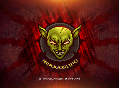 Goblin Mascot - NinoGoblino aggressive cool design goblin illustration mascot character mascot logo rpg runescape