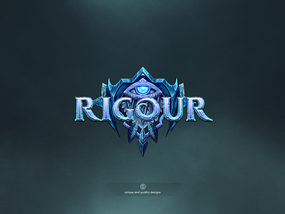 Rigour - Fantasy Game Logo