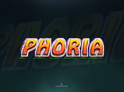 Phoria - Game Logo fantasy fantasymmorpglogo gameart gamedev gamedevart gamelogo gameui mmorpg mmorpglogo rpgui