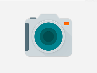 Samsung Camera App Icon, Material Design adobe android camera icon illustrator material design samsung