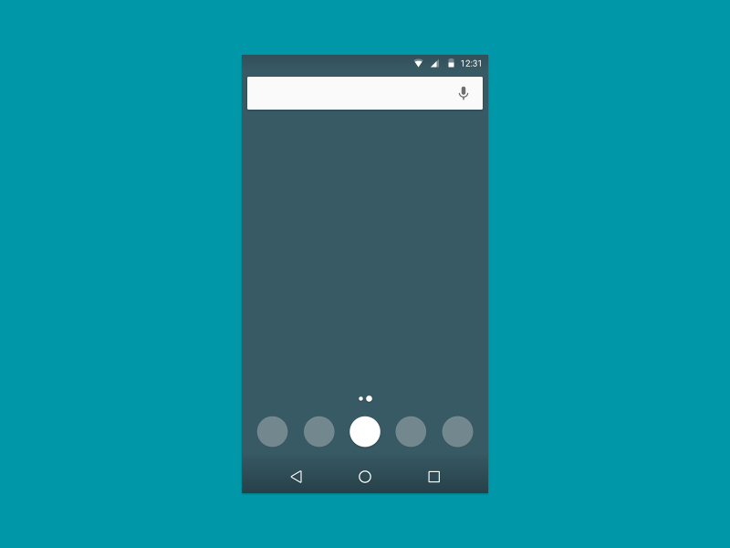 Close All Apps Android Concept after effects android gif google material design