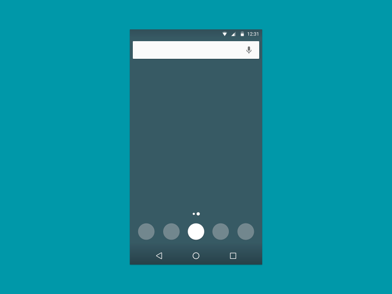 Close All Apps  Android Concept
