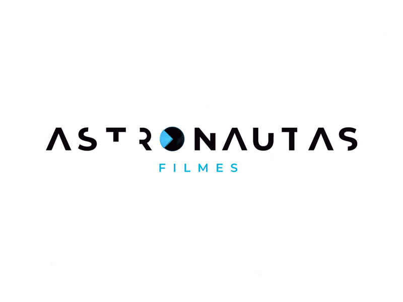 Astronautas Filmes's New Logo animation animation astronaut branding design dribbble gif illustration logo motion redesign space man typography vector