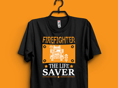 Firefighter t-shirt design