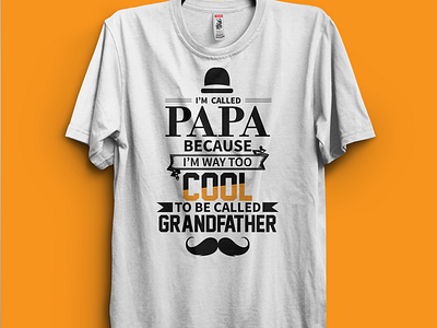 Father T-shirt design