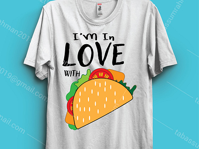 Fastfood vector t-shirt design