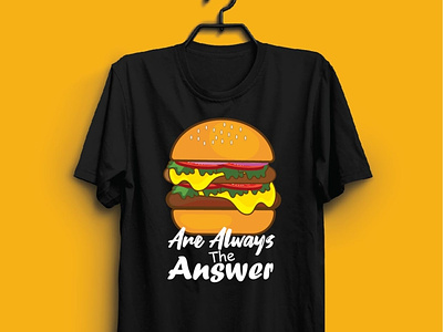 Burger t-shirt Design
