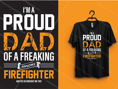 Fathers Day typography t-shirt Design