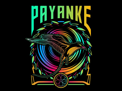 PAYANKE new logo for a brand art direction artist artwork bird icon bird logo color palette colorful design art designer drawing drawings icon illustration merch design shirtdesign vector