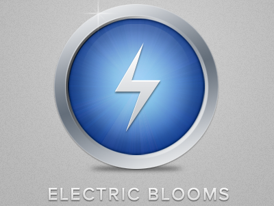 Homepage Icon electric blooms icon proxima nova