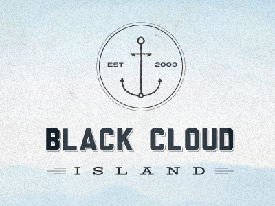 Black Cloud Island page anchor deming liberator mountains texture turnpike vintage