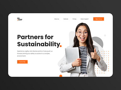 LANDING PAGE FOR LACEY