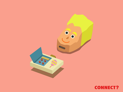 CONNECT? - illustration design dribbble graphic design illustration vector