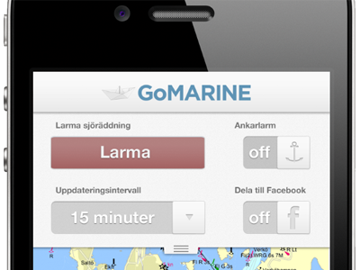 GoMarine Slide Panel ios iphone slide panel ui