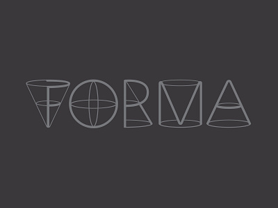 forma branding design logo typography