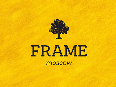 Frame branding design lettering packaging typography vector