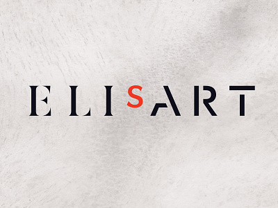 eli'sart branding design lettering logo