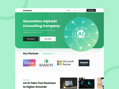 AI Landing Page - Redesign